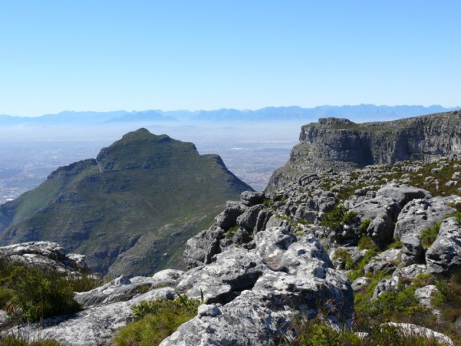 On top of Table Mountain