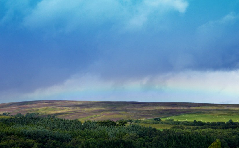 Rainbow over the Moors