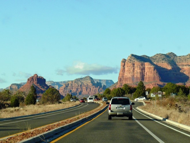 Entering Sedona