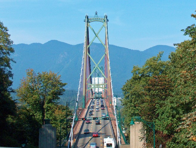 Lions Gate bridge, Vancouver BC