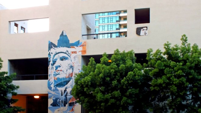 Old advert on a building 