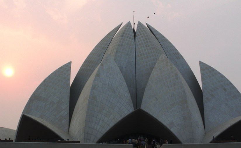 L for Lotus&nbsp;Temple