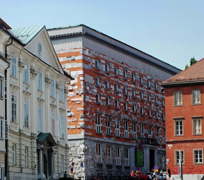 N - national library in Ljubljana