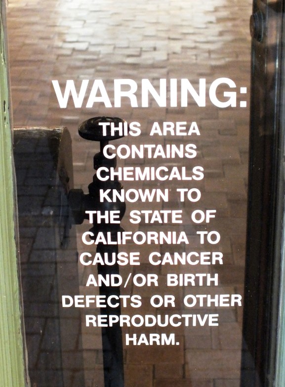 Warning - before you enter