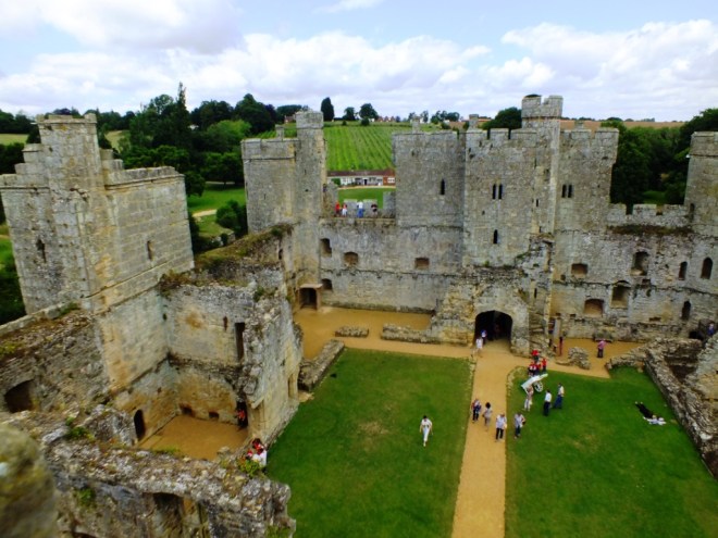 The interior from the Postern Tower