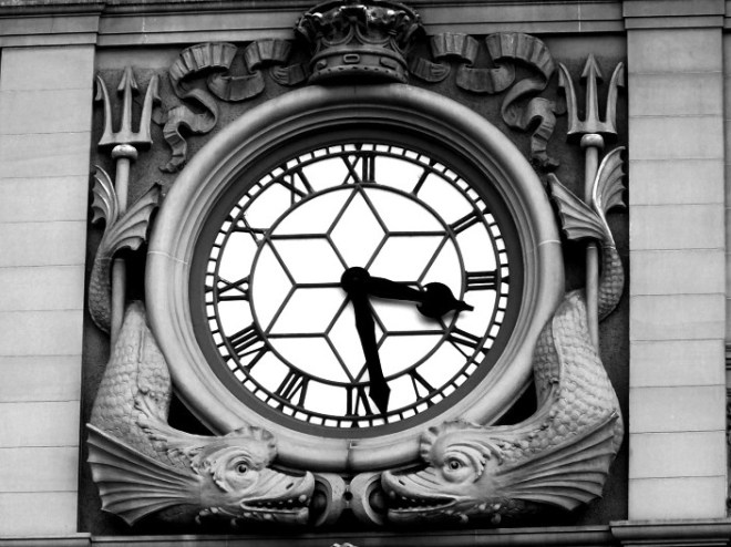 old architecture (b&w)