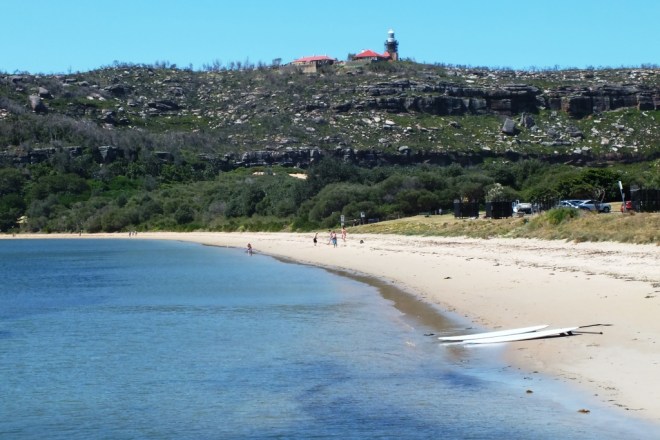 Barrenjoey beach