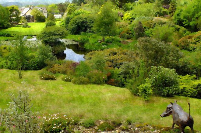 glenwhan garden silk