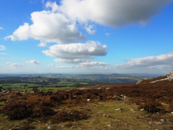 Views Westwards to Wales